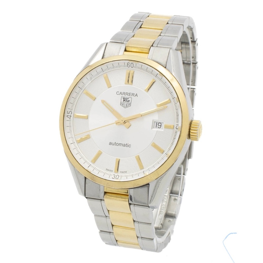 Men's TAG Heuer Carrera Ref.WV215A Two-Tone Automatic Watch 39mm #W188910-1